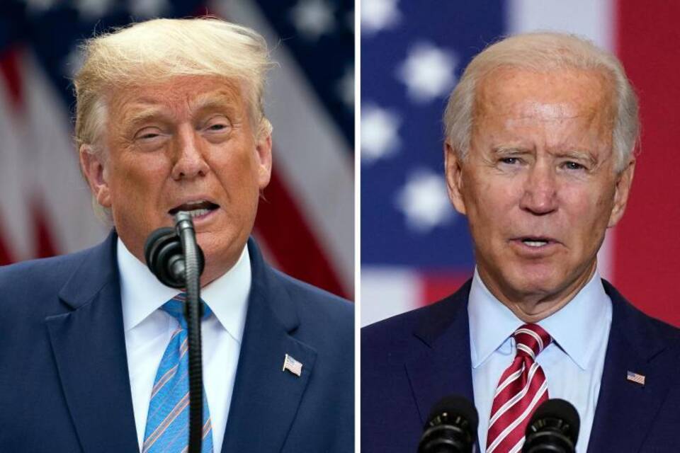 Donald Trump und Joe Biden Donald Trump und Joe Biden