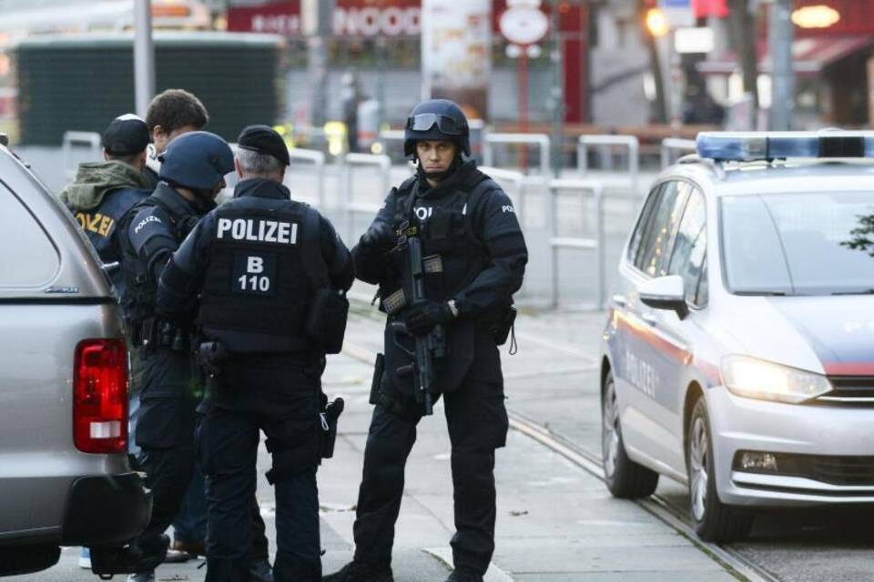 Polizisten in Wien