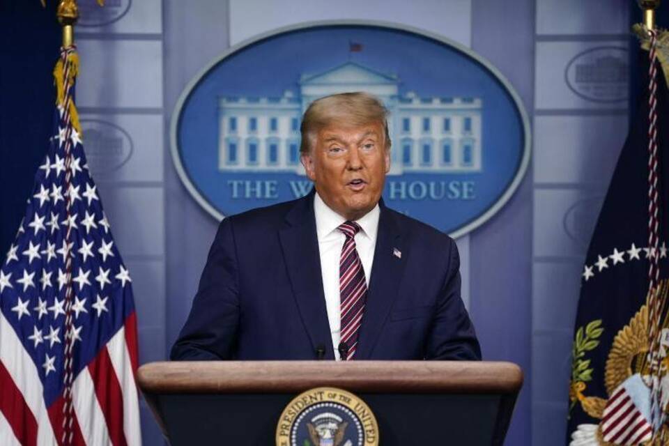 Donald Trump, der Präsident der USA Donald Trump, der Präsident der USA