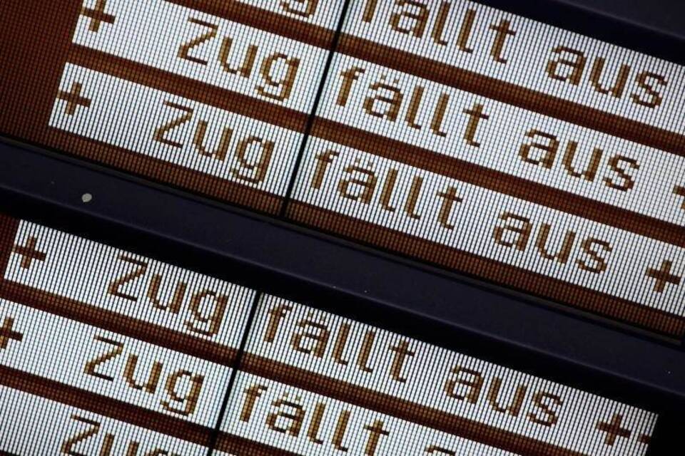 Streik bei der Bahn Streik bei der Bahn