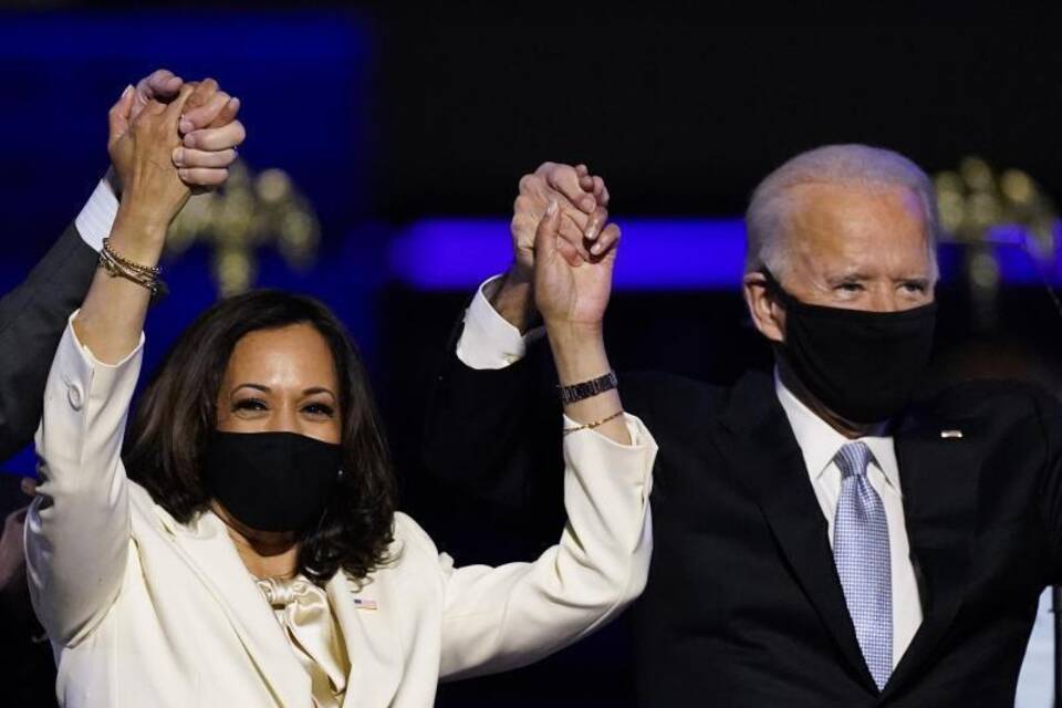 Kamala Harris und Joe Biden