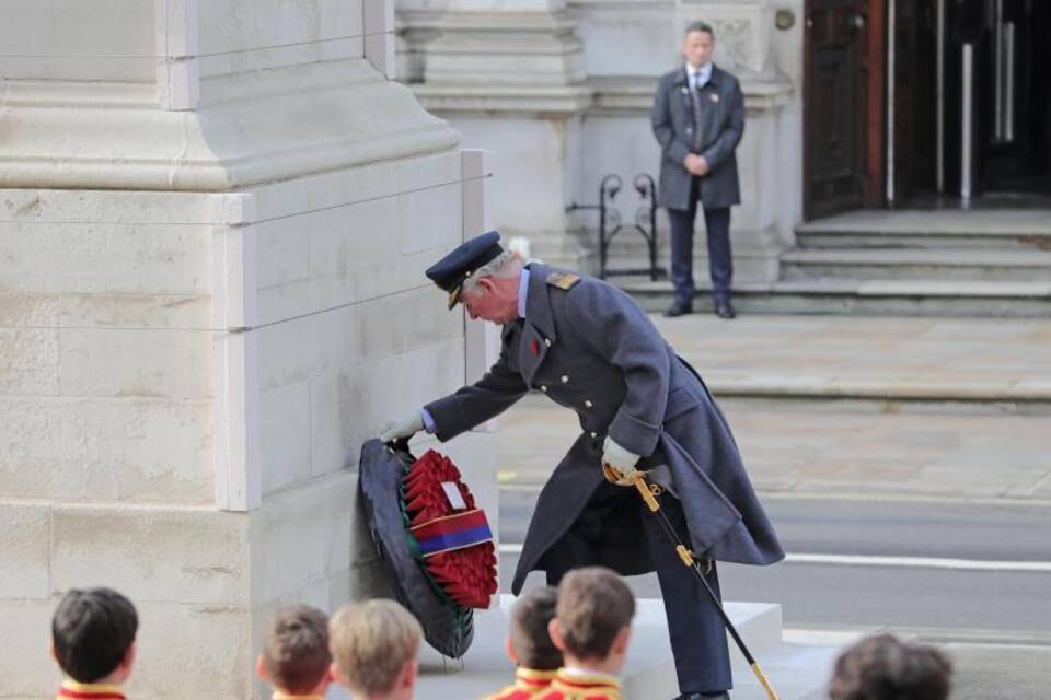 Vor dem Remembrance Day - Großbritannien Vor dem Remembrance Day - Großbritannien