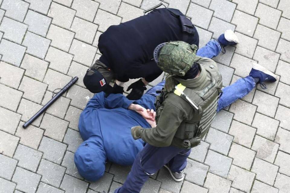 Proteste in Belarus Proteste in Belarus