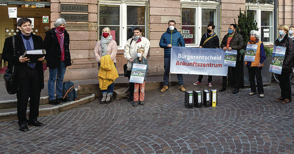 Ankunftszentrum Heidelberg: Bürgerbegehren gegen die ...