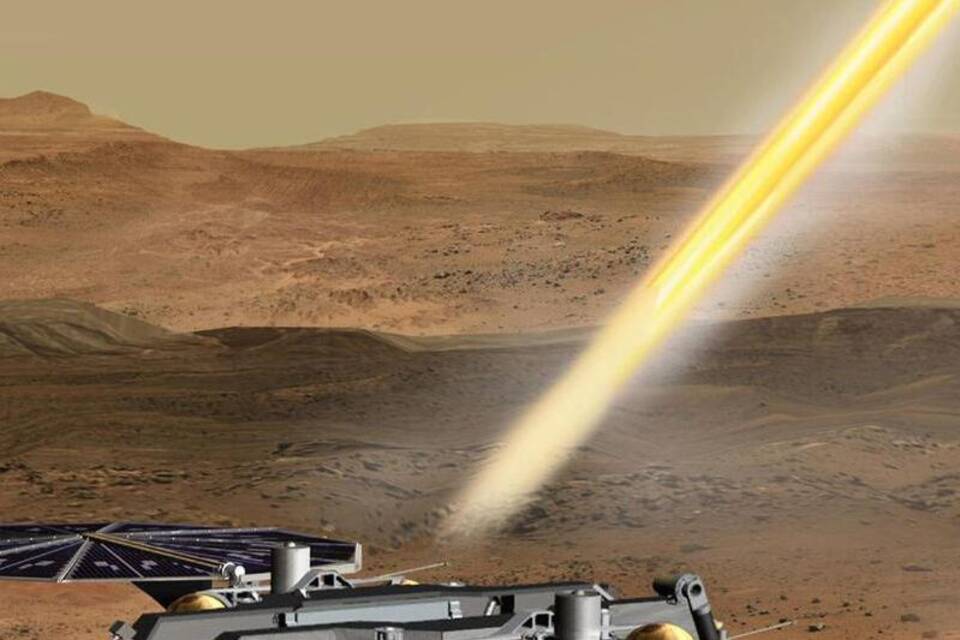 Nasa-Roboter schickt Proben in die Mars-Umlaufbahn Nasa-Roboter schickt Proben in die Mars-Umlaufbahn
