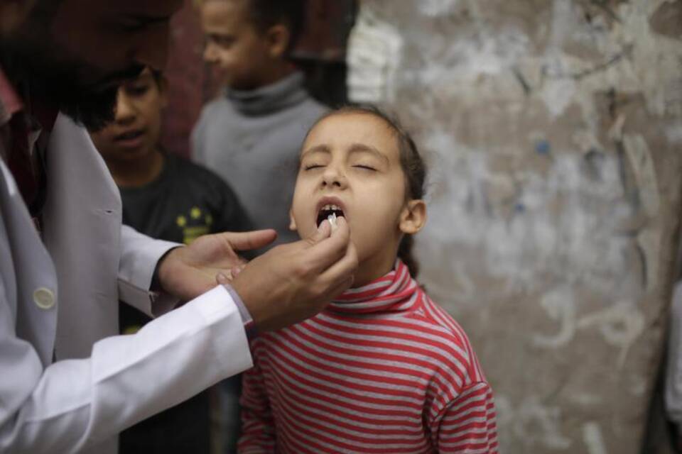 Cholera-Impfung im Jemen