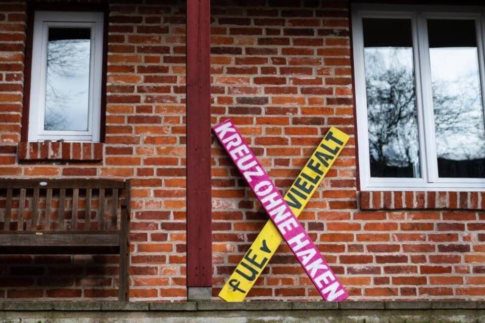 Protest gegen rechte Siedler im Kreis Uelzen