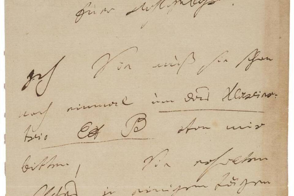 Beethoven-Brief Beethoven-Brief