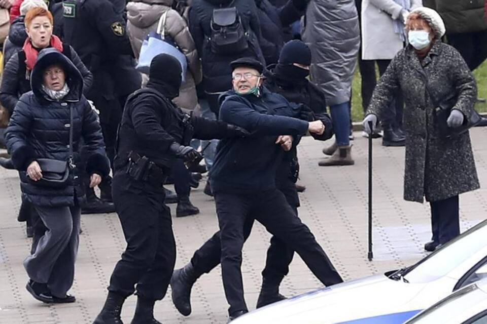 Proteste in Belarus Proteste in Belarus