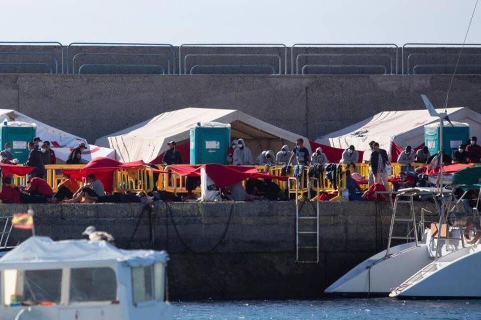 Migranten auf den Kanaren Migranten auf den Kanaren