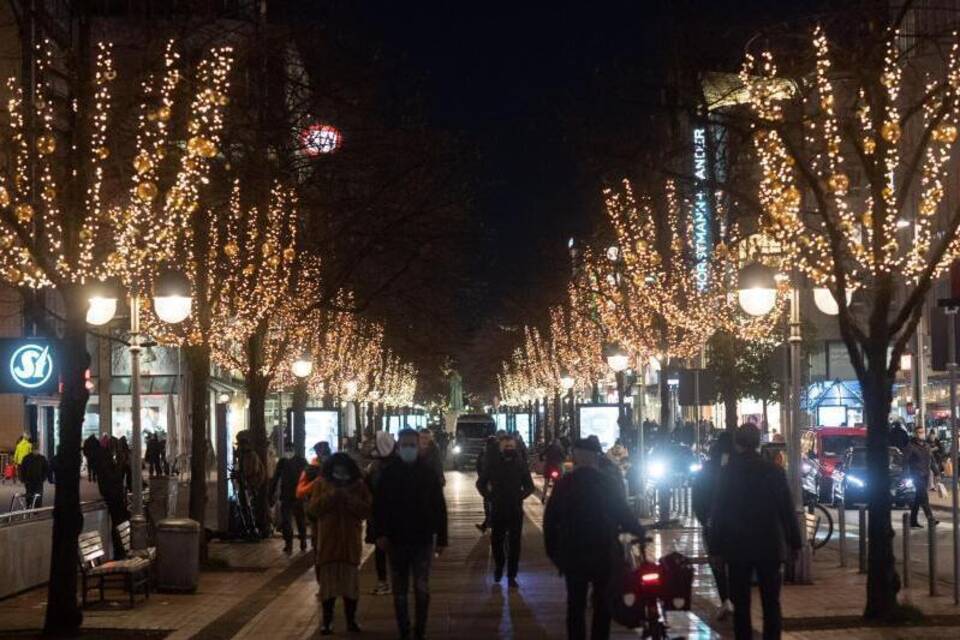 Weihnachtliche Beleuchtung in Hannover Weihnachtliche Beleuchtung in Hannover
