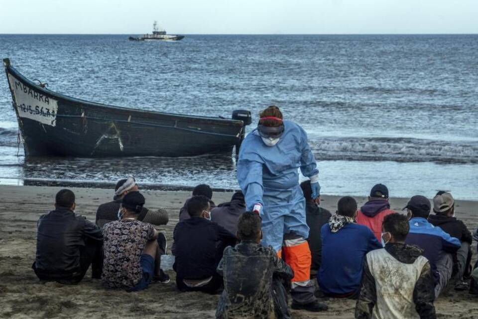 Migranten in Spanien