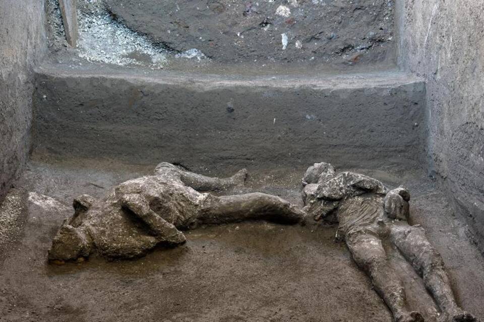 Spektakuläres aus Pompeji: Vulkan-Opfern gefunden