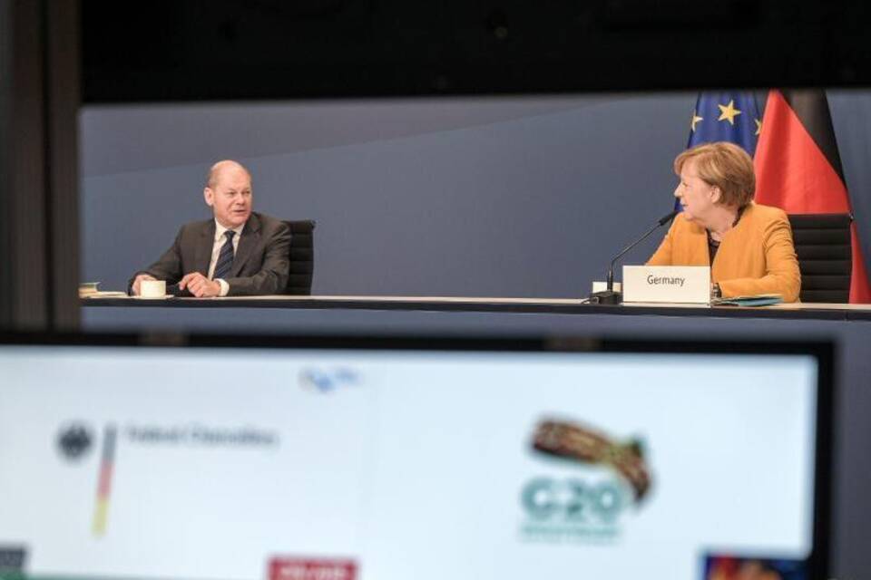 Merkel und Scholz Merkel und Scholz