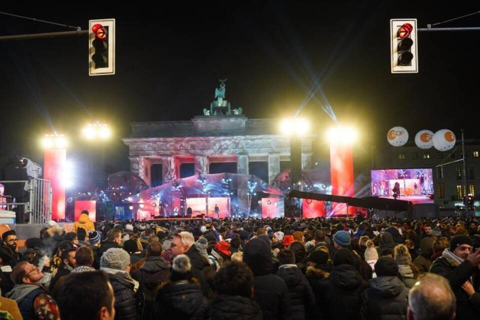 ZDF sendet Silvestershow vom Brandenburger Tor