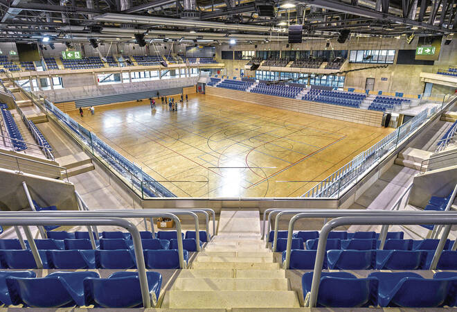 Heidelberg: Die Großsporthalle ist fast fertig ...
