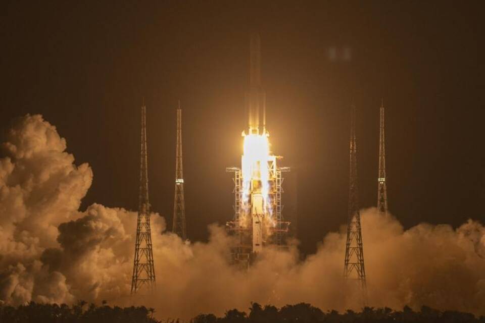 Rakete in China Rakete in China