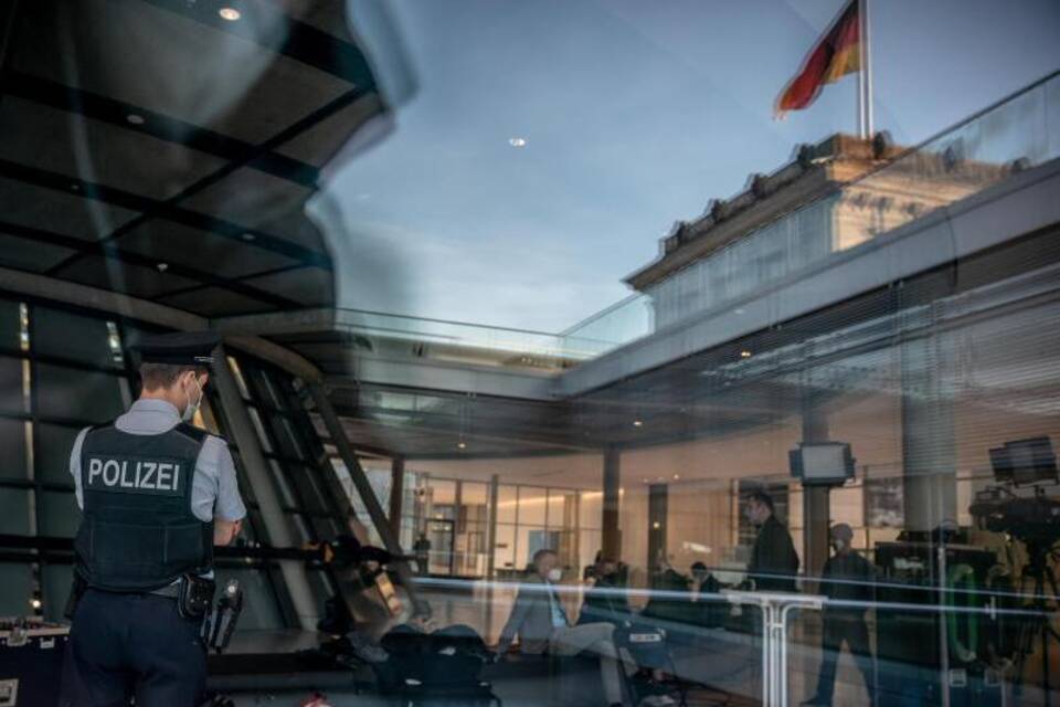 Polizei im Bundestag Polizei im Bundestag