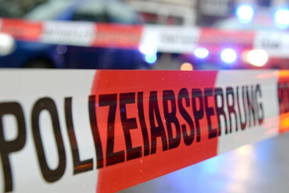 Polizeiabsperrung Polizeiabsperrung
