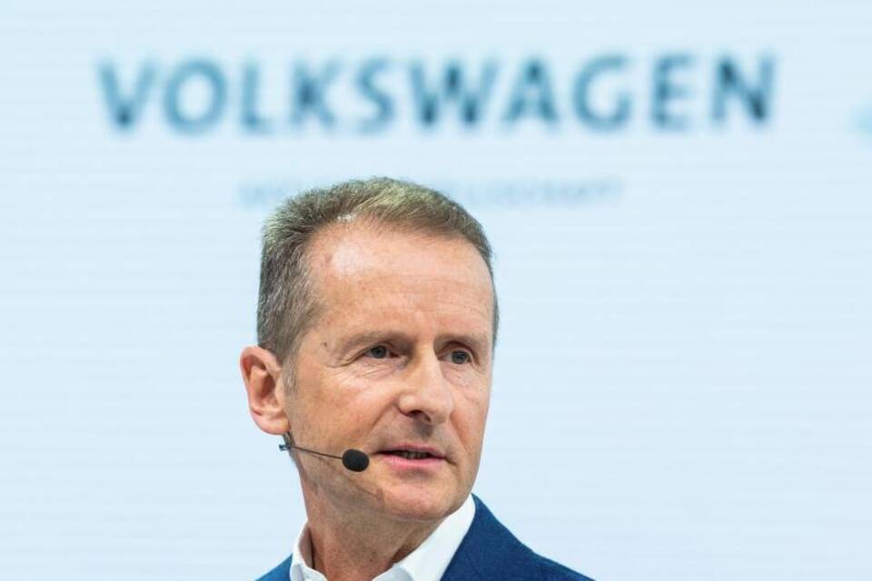 VW-Konzernchef Diess VW-Konzernchef Diess