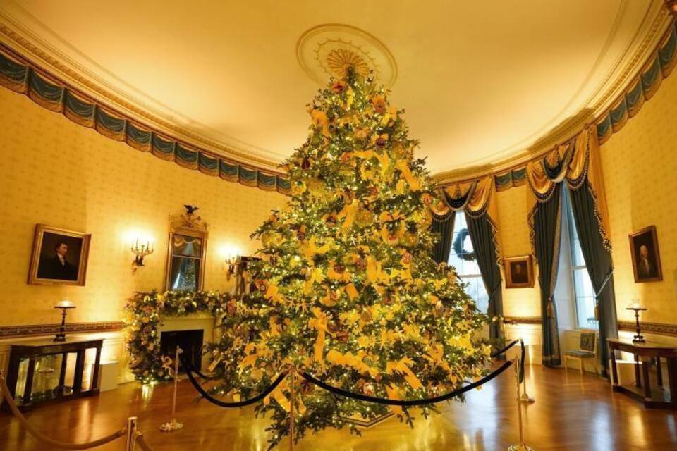 Weihnachtszeit im Weißen Haus Weihnachtszeit im Weißen Haus