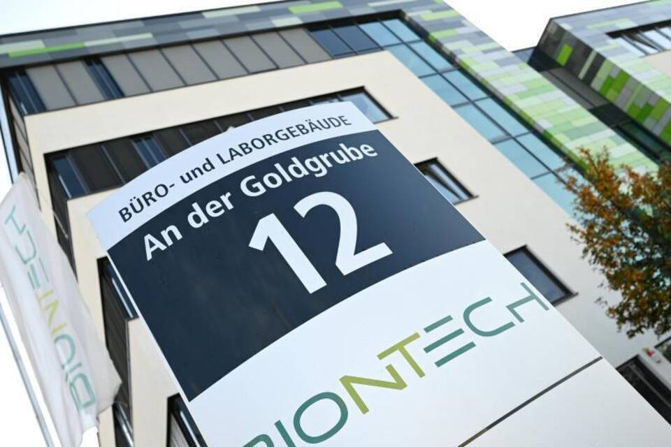 Biotechnologie-Unternehmen Biontech in Mainz Biotechnologie-Unternehmen Biontech in Mainz