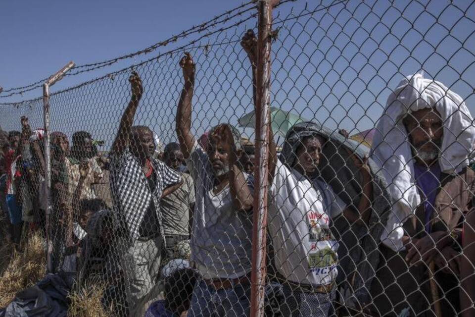 Konflikt in Äthiopien - Flüchtlinge im Sudan Konflikt in Äthiopien - Flüchtlinge im Sudan