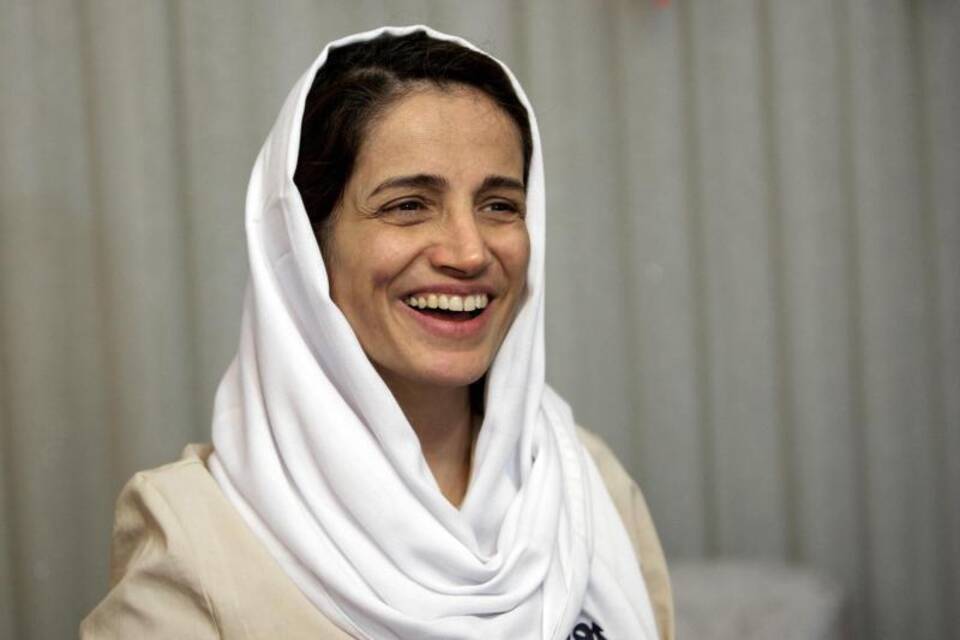 Iranische Menschenrechtlerin Sotudeh Iranische Menschenrechtlerin Sotudeh