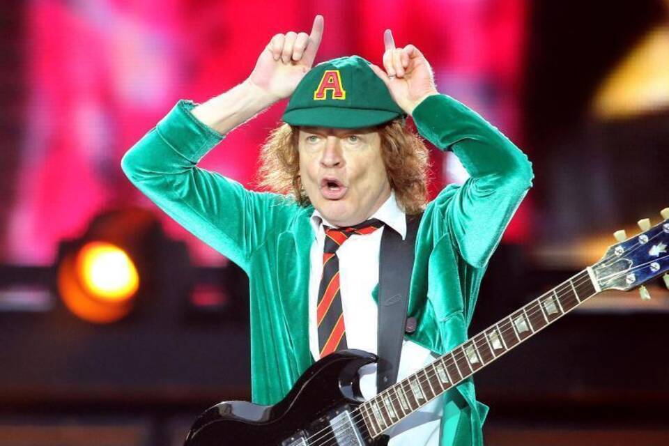 AC/DC-Gitarrist Angus Young AC/DC-Gitarrist Angus Young
