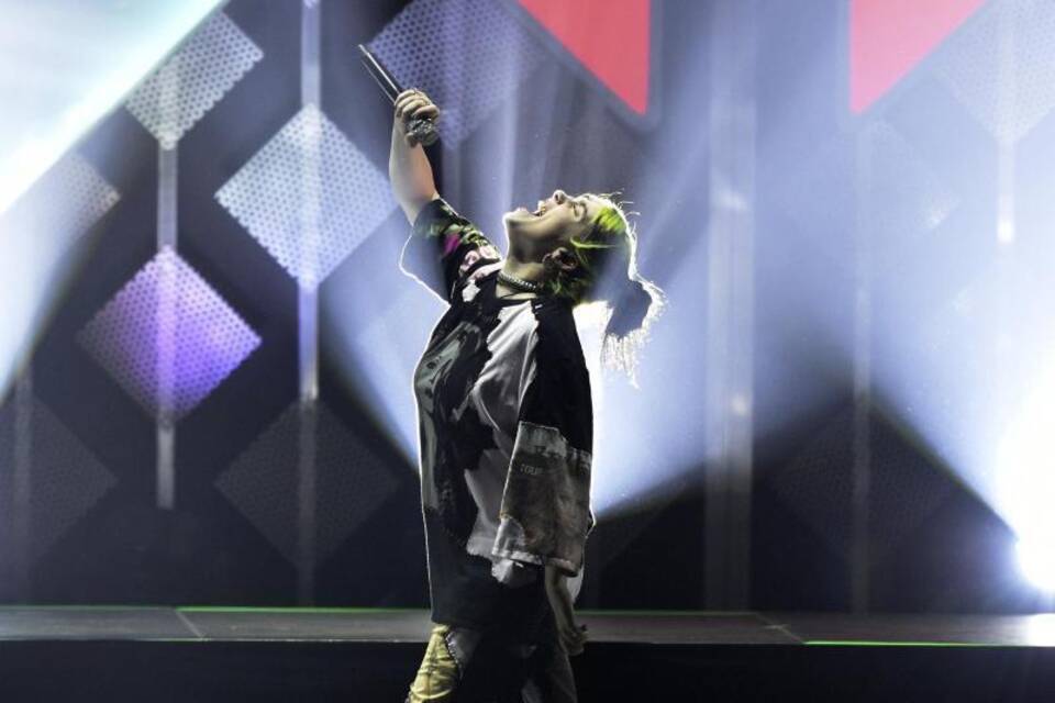 Sängerin Billie Eilish Sängerin Billie Eilish