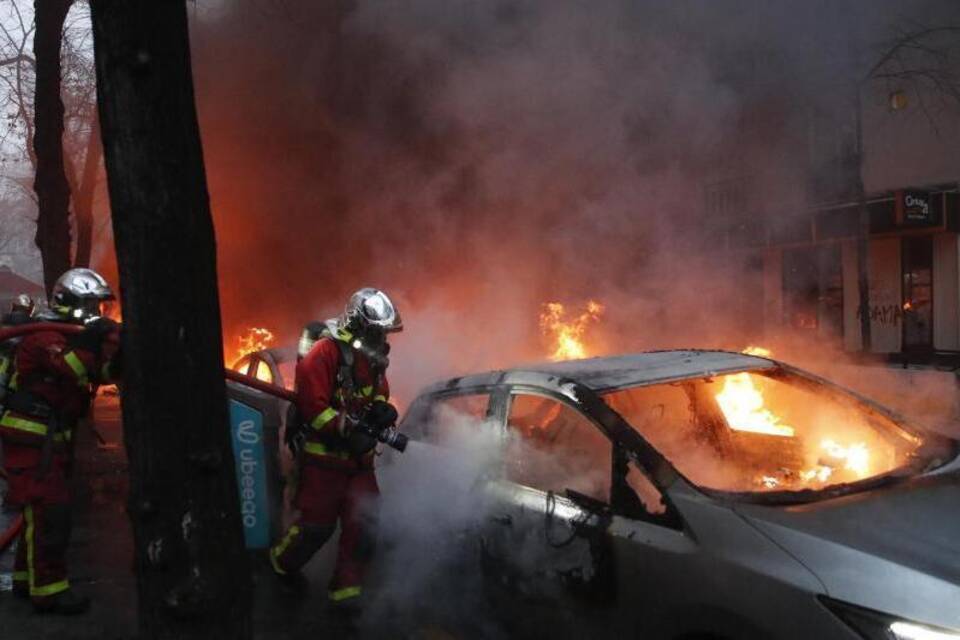 Proteste in Frankreich Proteste in Frankreich