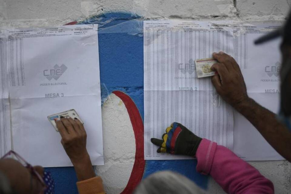 Parlamentswahl in Venezuela Parlamentswahl in Venezuela