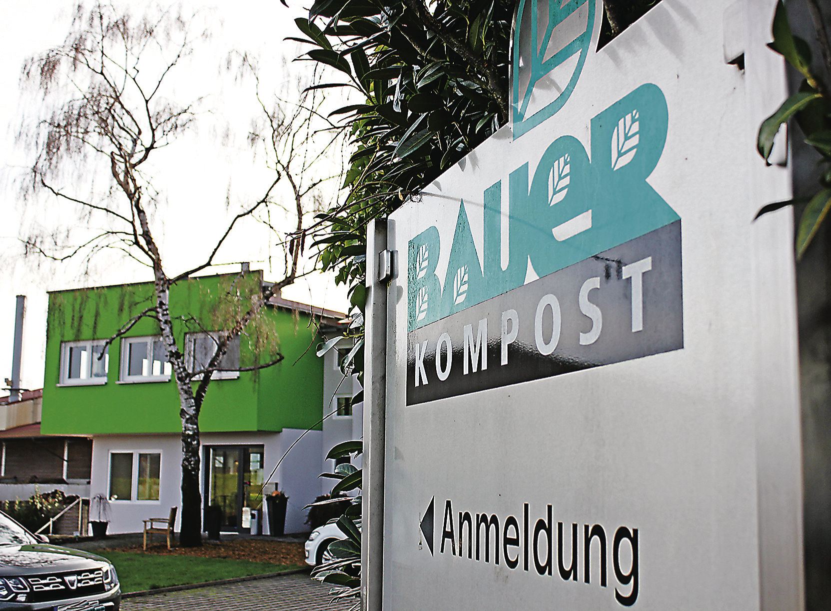 Bad RappenauHeinsheim Die "Bauer Kompost"Erweiterung ist einen