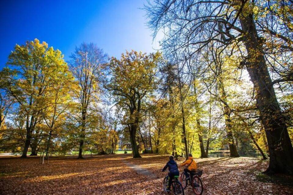 Sonniger Herbsttag in Ludwigslust