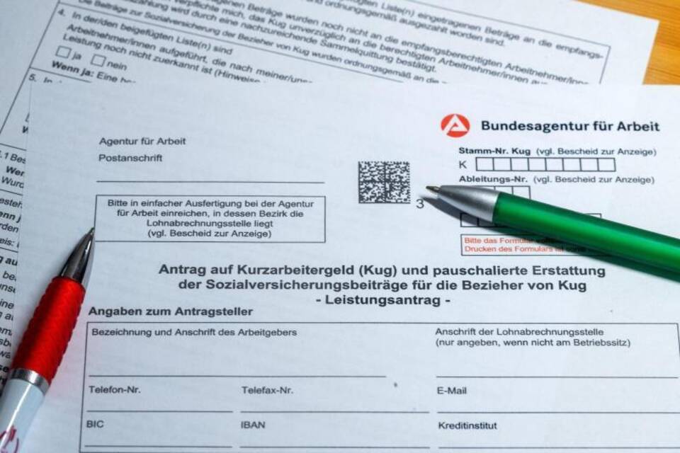 Kurzarbeitergeld Kurzarbeitergeld