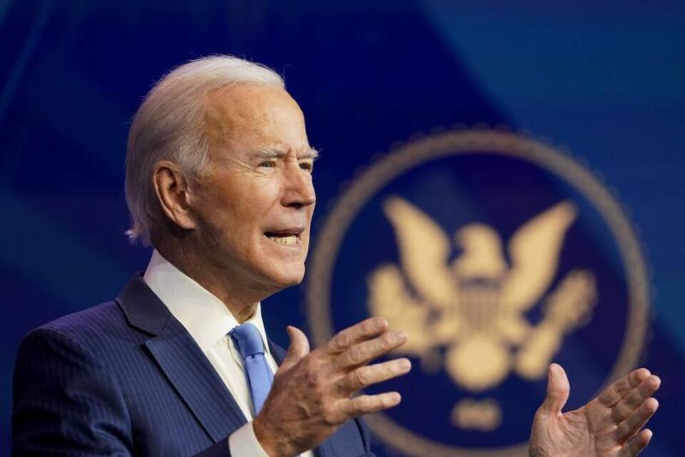 Gewählter US-Präsident Biden Gewählter US-Präsident Biden