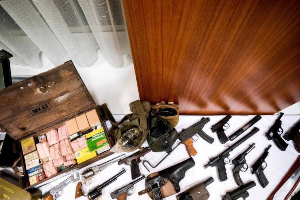 Beschlagnahmte Waffen Beschlagnahmte Waffen