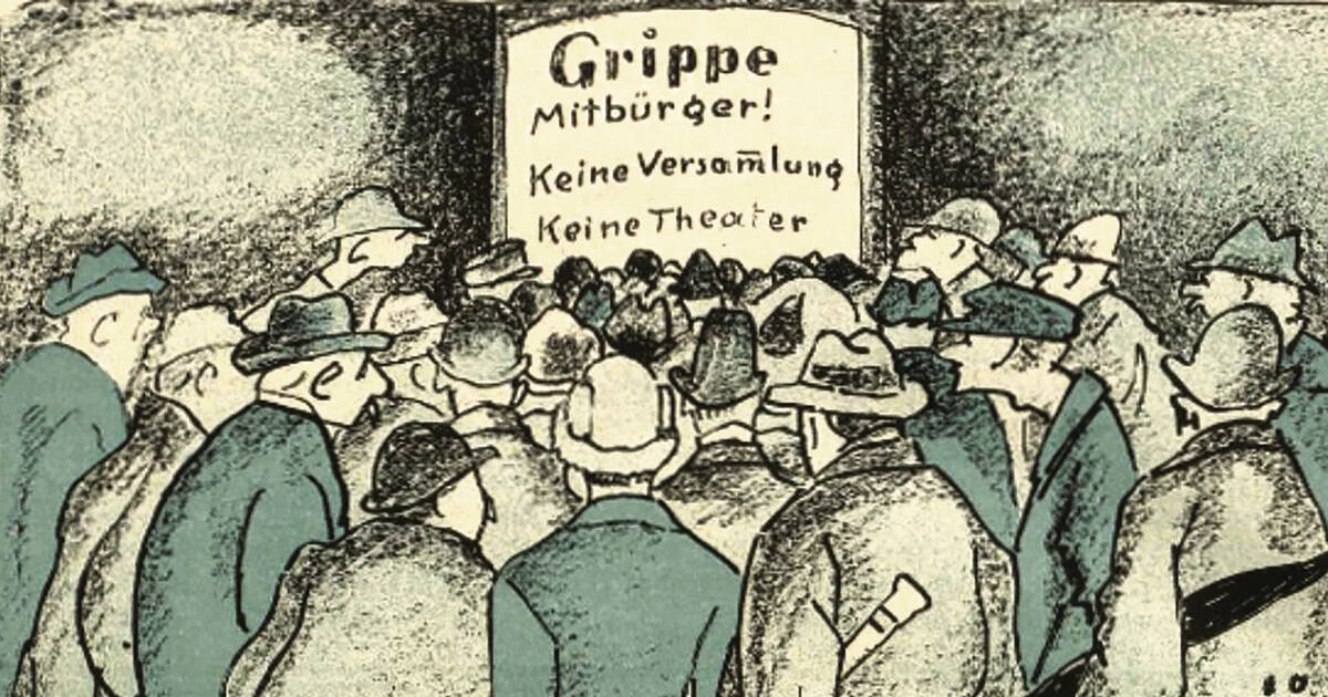 corona pandemie die verbluffende aktualitat eines gedichts uber spanische grippe kultur regional rnz