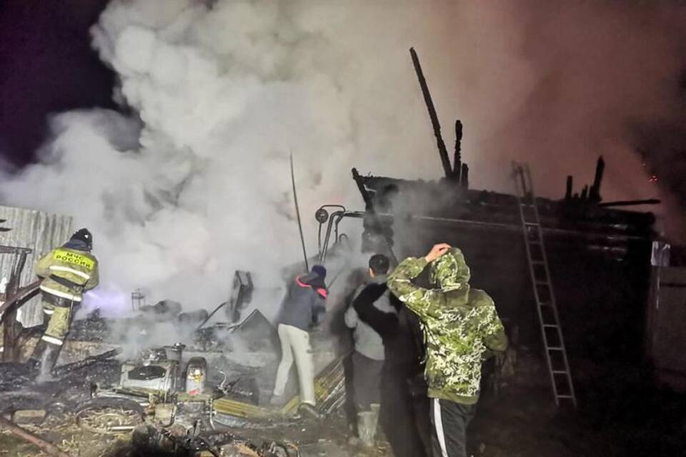 Brand in russischem Pflegeheim Brand in russischem Pflegeheim