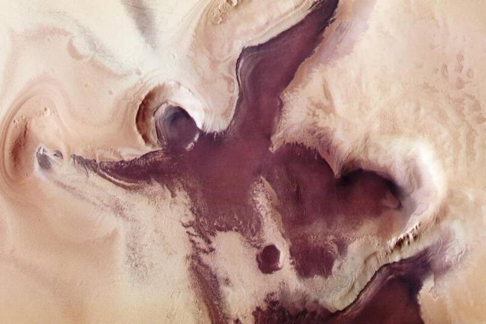 Ein Engel auf dem Mars