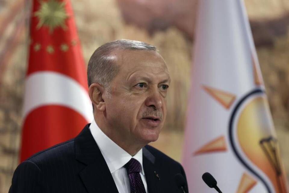 Der türkische Präsident Recep Tayyip Erdogan Der türkische Präsident Recep Tayyip Erdogan