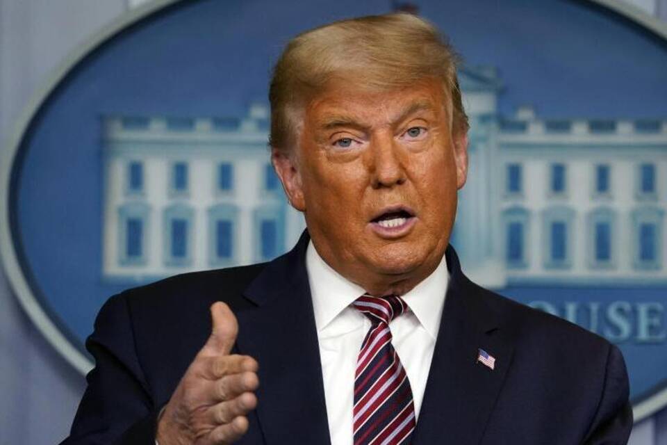 Donald Trump im Weißen Haus Donald Trump im Weißen Haus