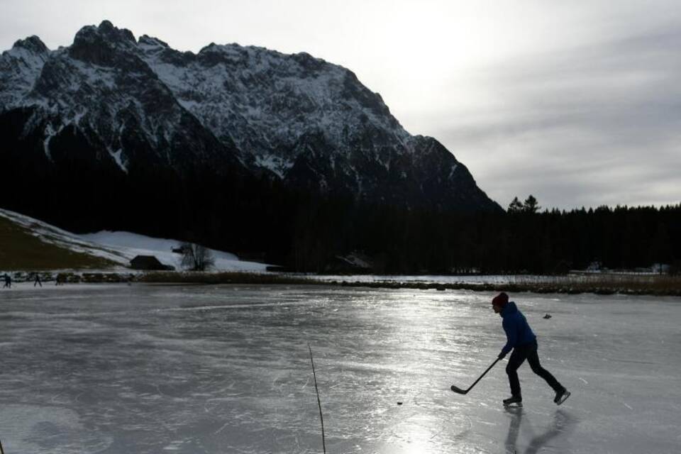 Eis auf dem Schmalensee