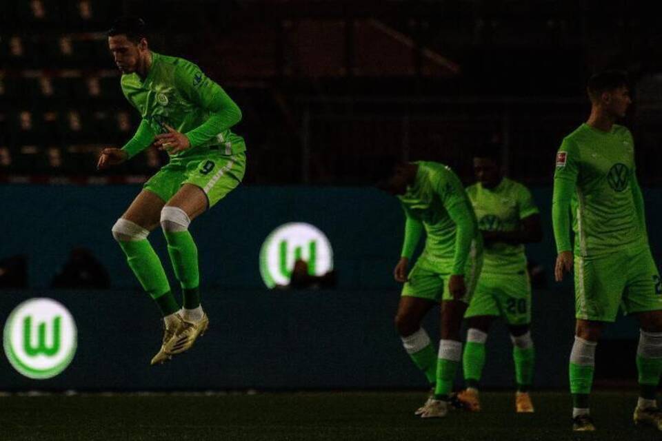 Bundesliga-Fußball in Wolfsburg