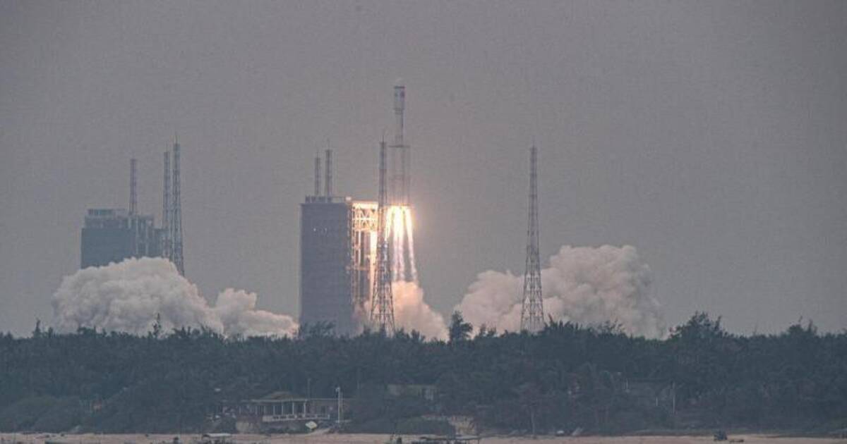 Premiere: Neue chinesische Rakete «Langer Marsch 8 ...