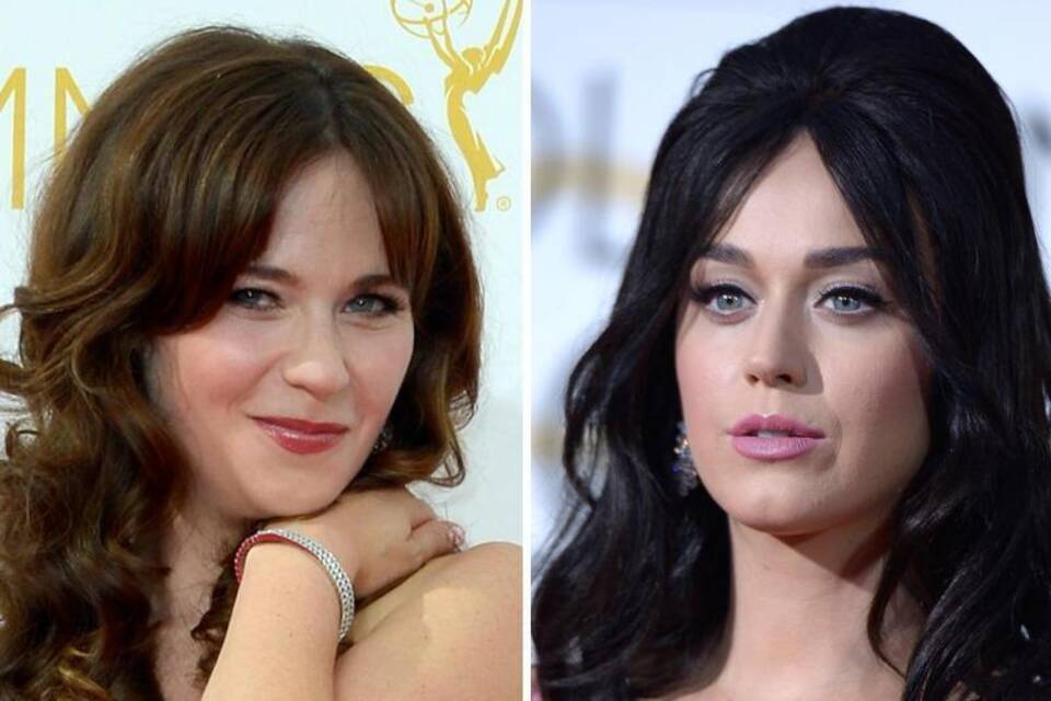 Zooey Deschanel + Katy Perry Zooey Deschanel + Katy Perry