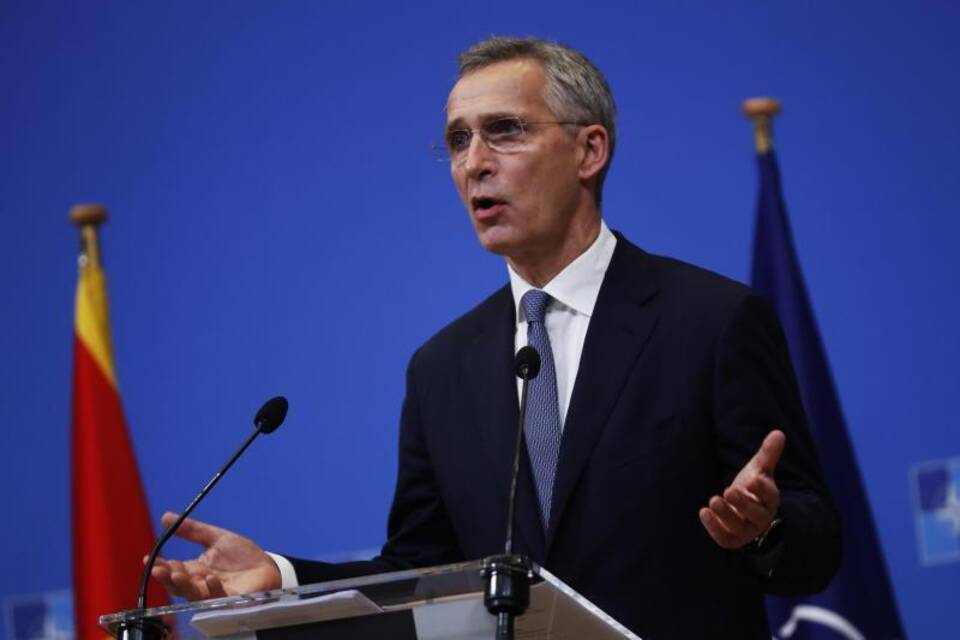 Nato-Generalsekretär Stoltenberg Nato-Generalsekretär Stoltenberg