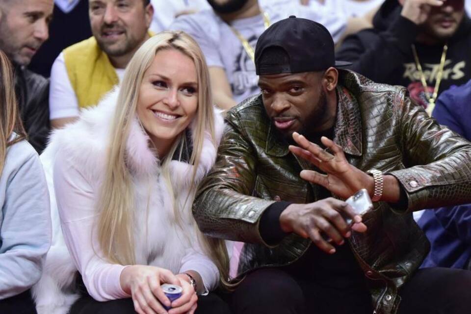 Lindsey Vonn und P.K. Subban