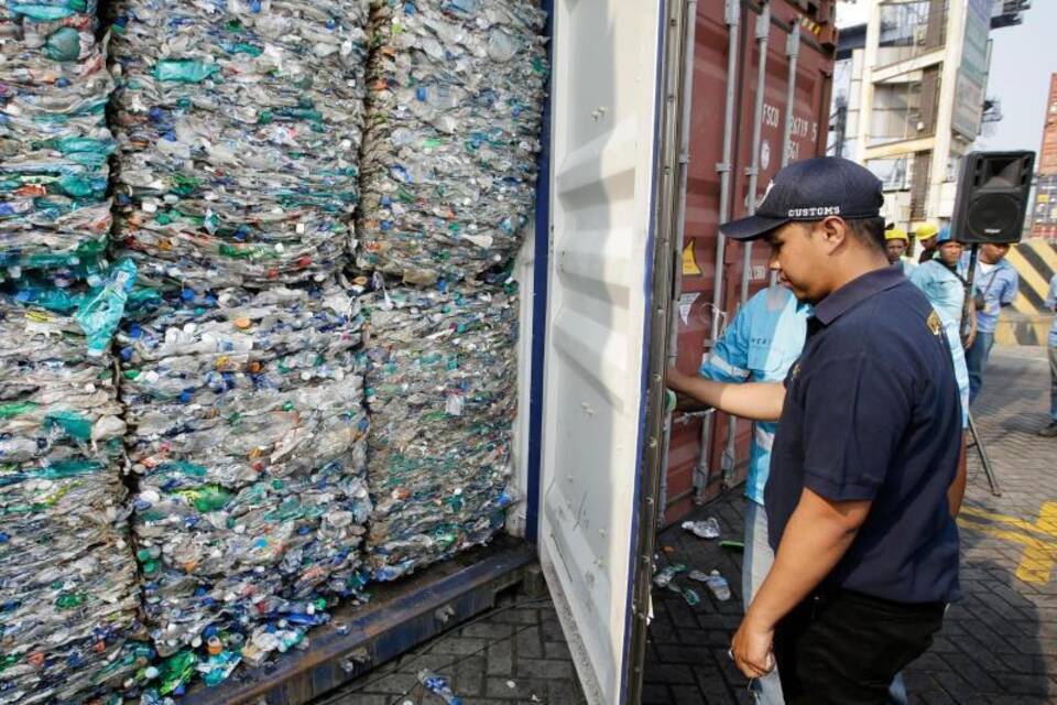 Export von Plastikmüll Export von Plastikmüll
