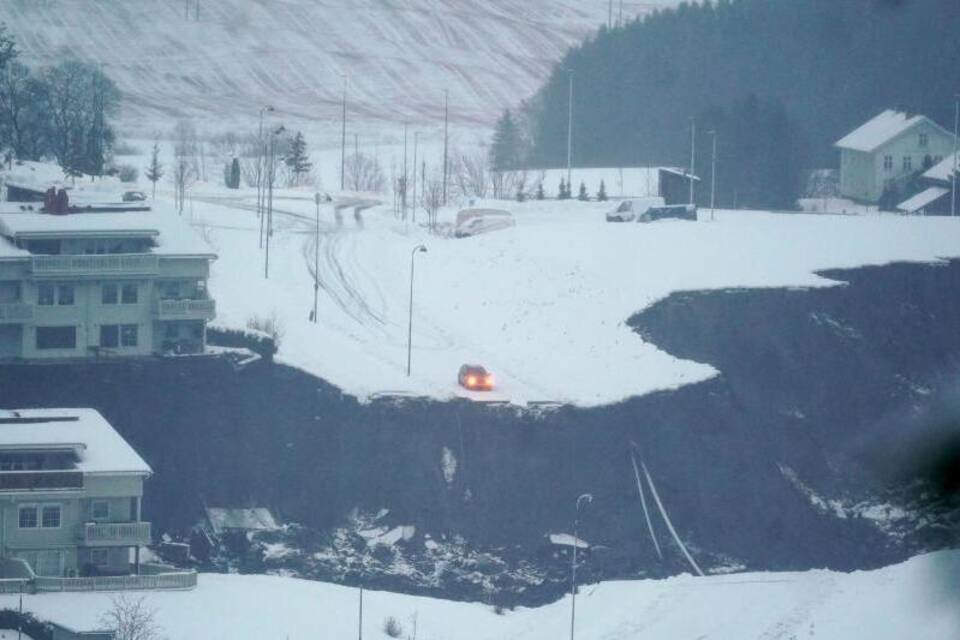 Erdrutsch in Norwegen